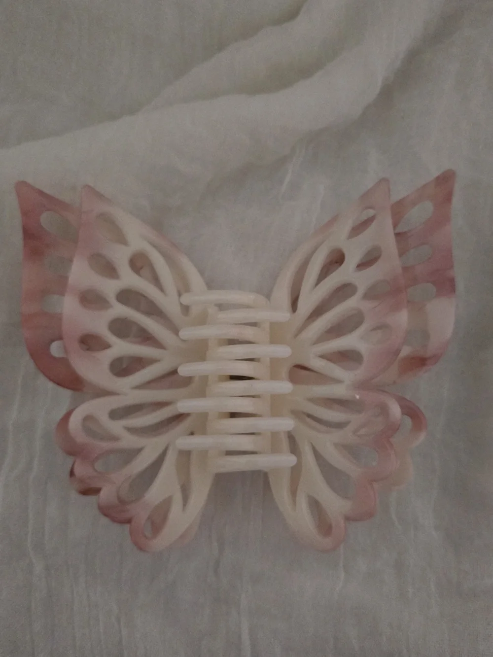 Marbled Butterfly Elegant Claw Clip
